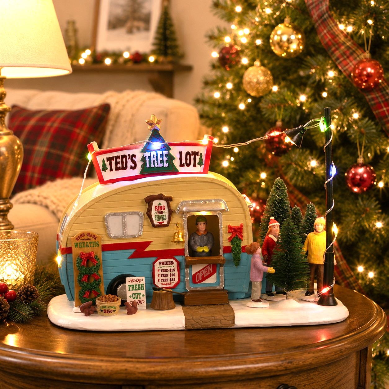 LEMAX 04746 Ted's Tree Lot, B/O (4.5V)