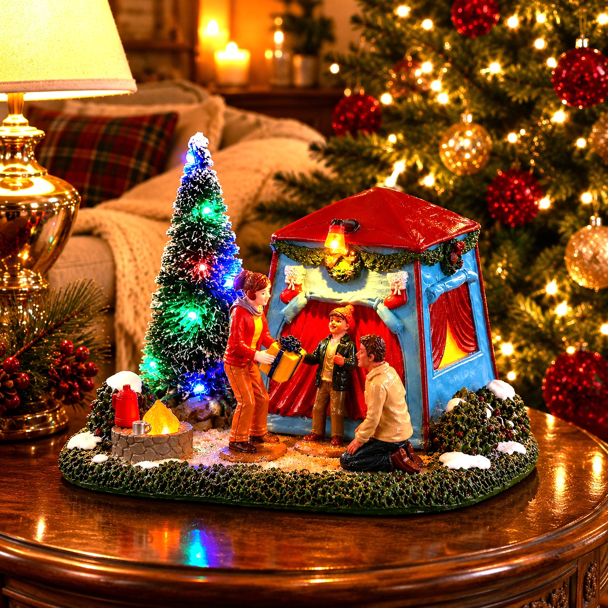 LEMAX 14840 The Festive Outdoors, B/O (4.5V)