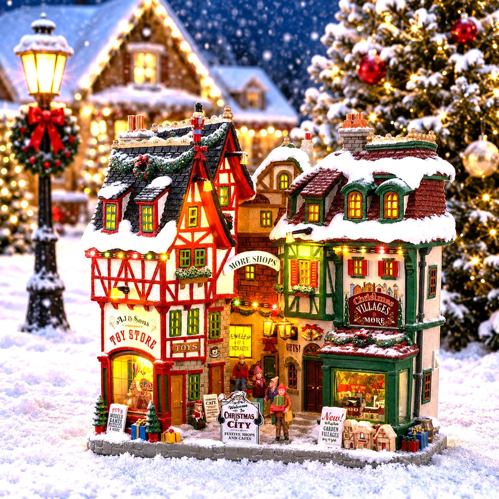 LEMAX 15739 Christmas City, B/O (4.5V)