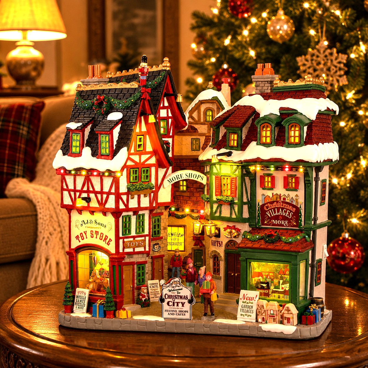 LEMAX 15739 Christmas City, B/O (4.5V)