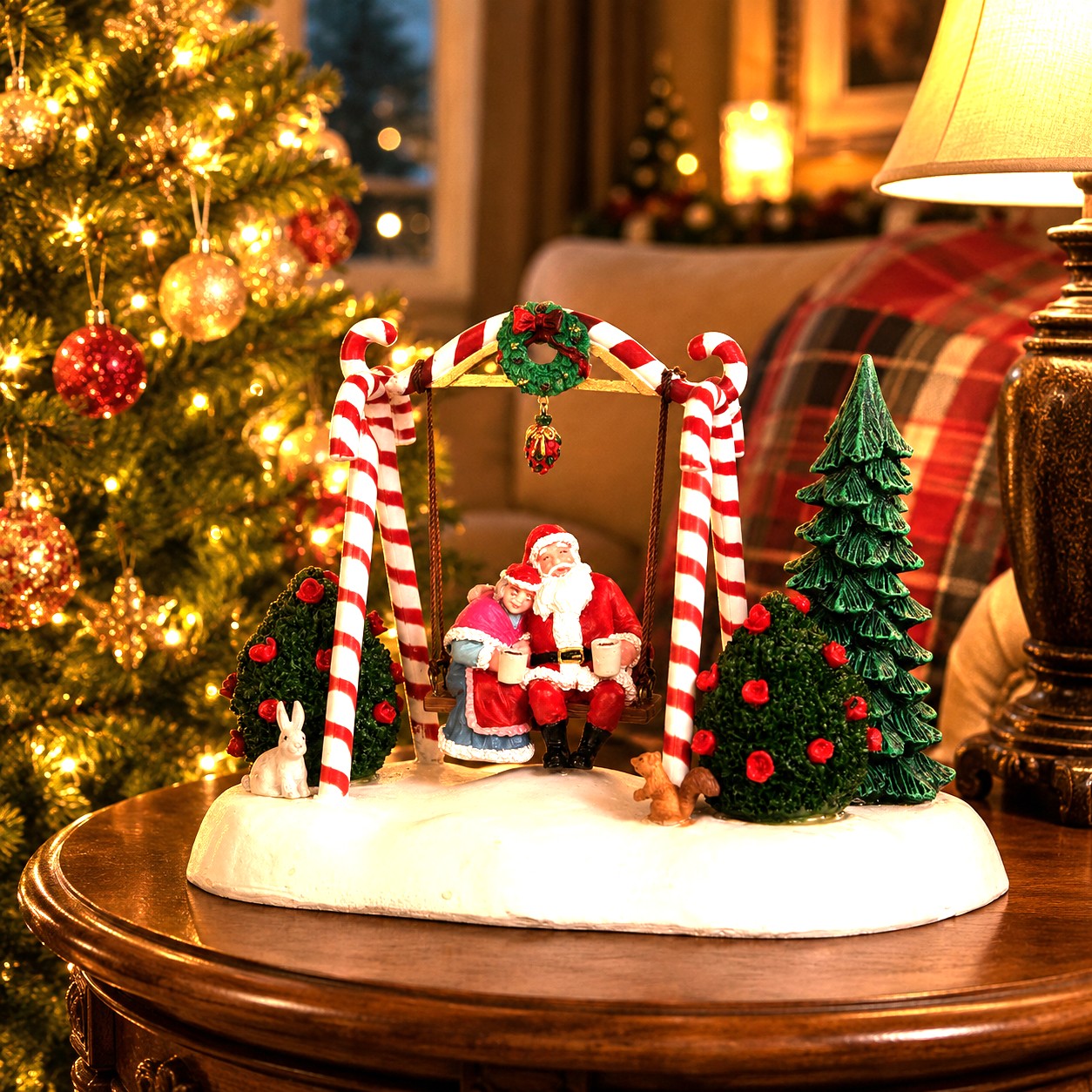 LEMAX 24479 Santa Swing, B/O (4.5V)