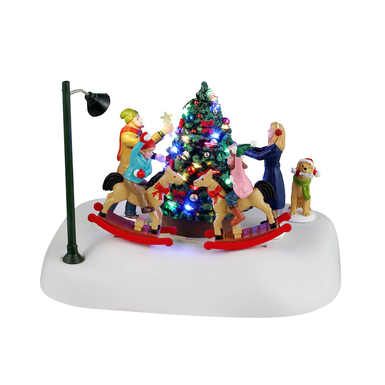 LEMAX 44321 Rockin' Around The Christmas Tree, B/O (4.5V)