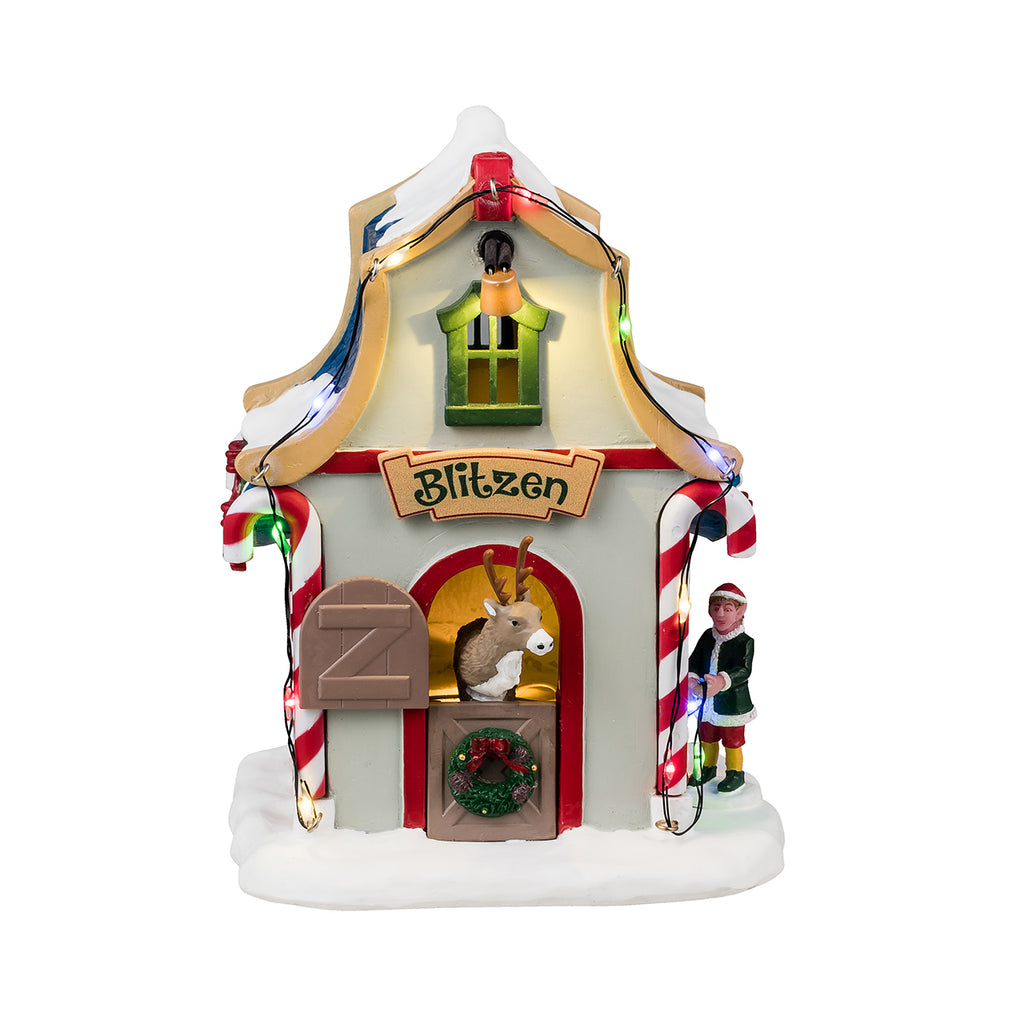LEMAX 44334 Blitzen's Den, AC Adaptable (Not Included)
