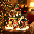 LEMAX 45224 Elwood's Elf Lodge, B/O (4.5V)