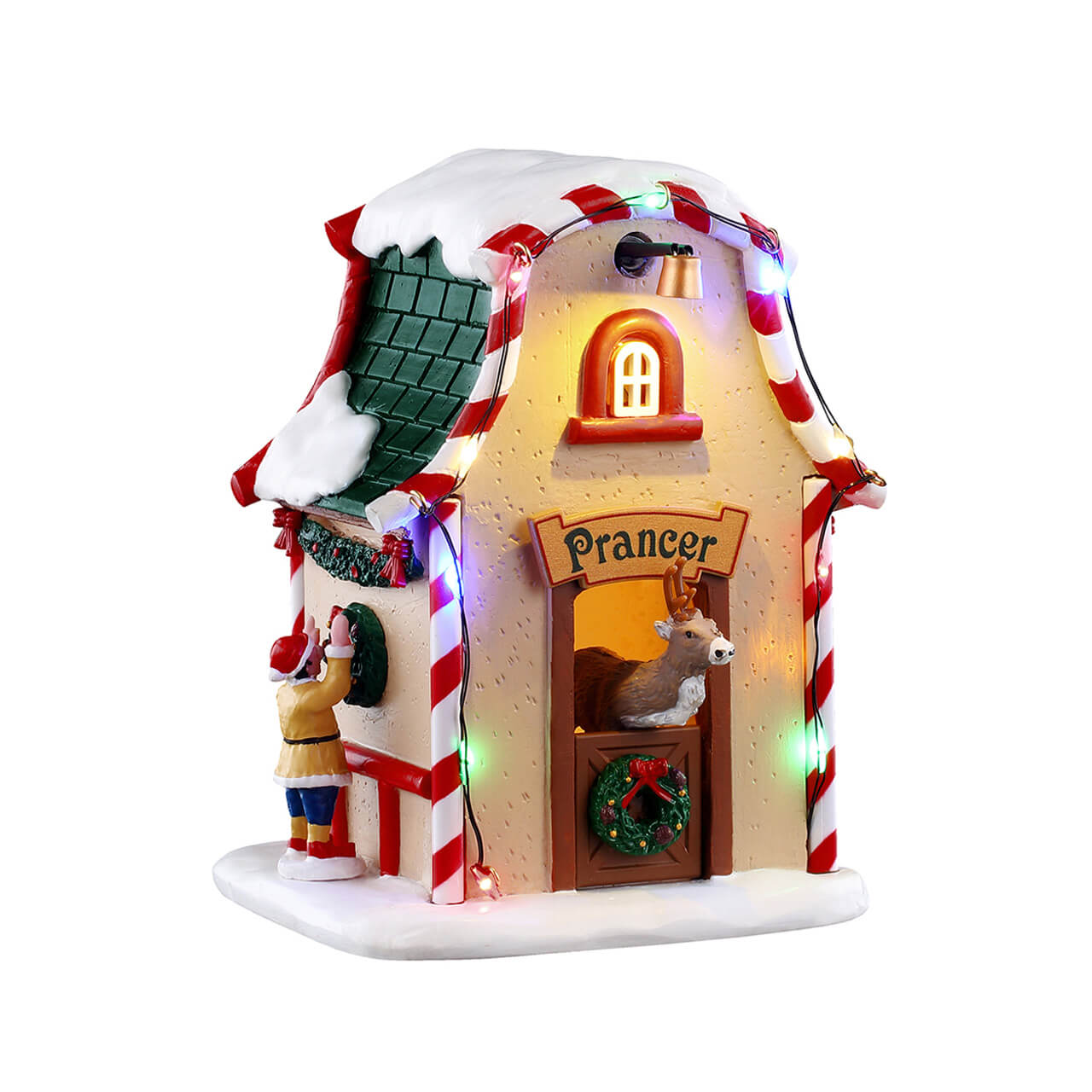 LEMAX 54534 Prancer's Den, AC Adaptable (Not Included)