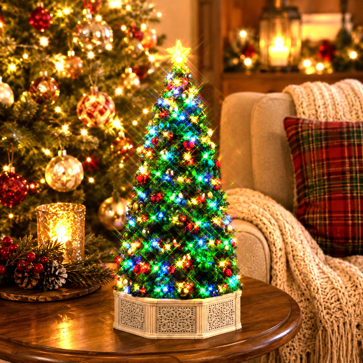LEMAX 54580-UK Musical Tree, Incl. Adaptor