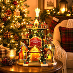 LEMAX 55311 The Tannenbaum Tower Christmas Shops, INCL. Adaptor 74254, 550 mA (White)