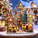 LEMAX 55319 Christkindl Square, B/O (4.5V)