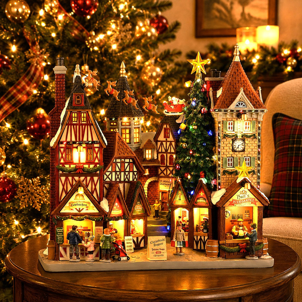 LEMAX 55319 Christkindl Square, B/O (4.5V)
