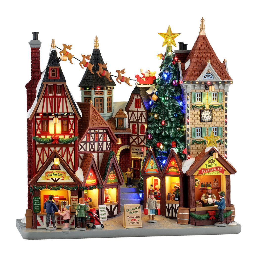 LEMAX 55319 Christkindl Square, B/O (4.5V)