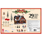 LEMAX 56676-UK Apres-Ski Lodge Set, INCL. Adaptor 74254, 550 mA (White)