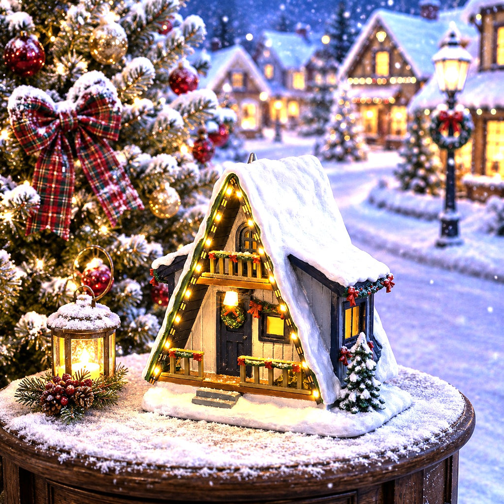 LEMAX 64678 A-Frame Rental Home, AC Adaptable (Not Included)
