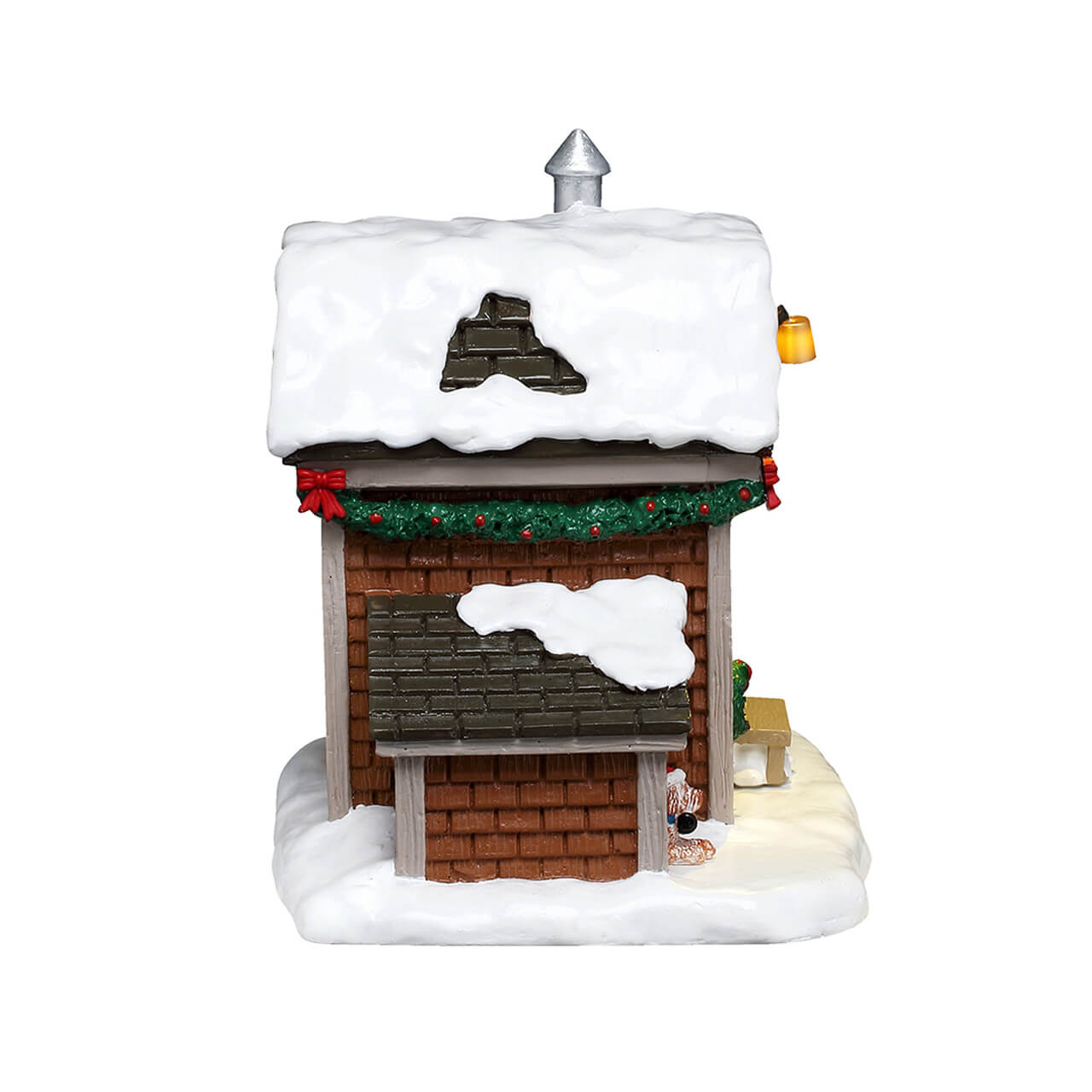 LEMAX 64679 Ski Patrol Summit Station, AC Adaptable (Not Included)