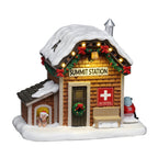 LEMAX 64679 Ski Patrol Summit Station, AC Adaptable (Not Included)
