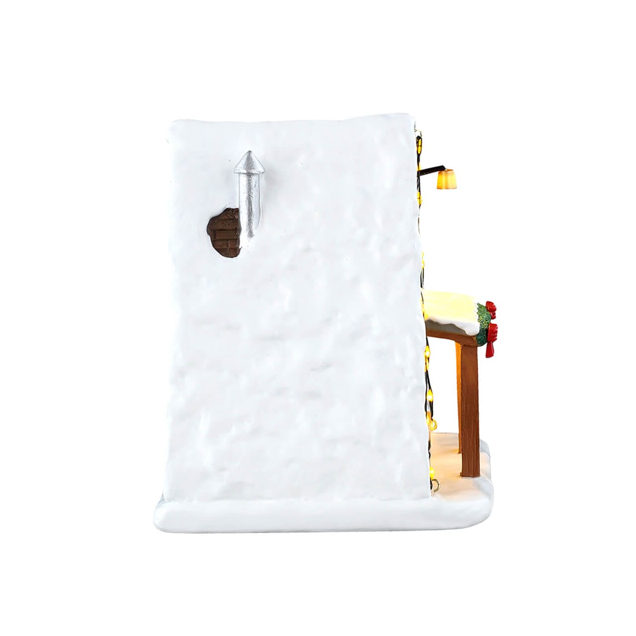 LEMAX 64682 Lift Ticket Booth, AC Adaptable (Not Included)
