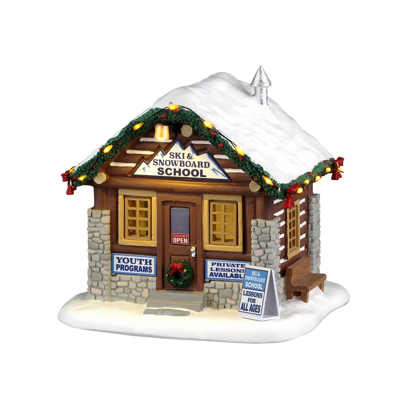 LEMAX 64685 Ski & Snowboard School, AC Adaptable (Not Included)