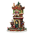LEMAX 65518 Christmas Time Countdown - Lighted Christmas Village Building with Sound (2026)