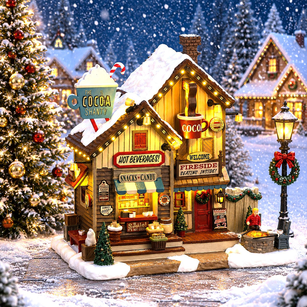 LEMAX 65528 The Cocoa Shanty, B/O (4.5V)