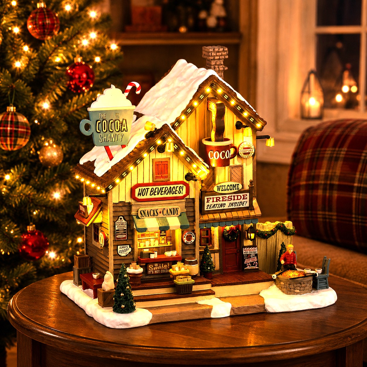 LEMAX 65528 The Cocoa Shanty, B/O (4.5V)