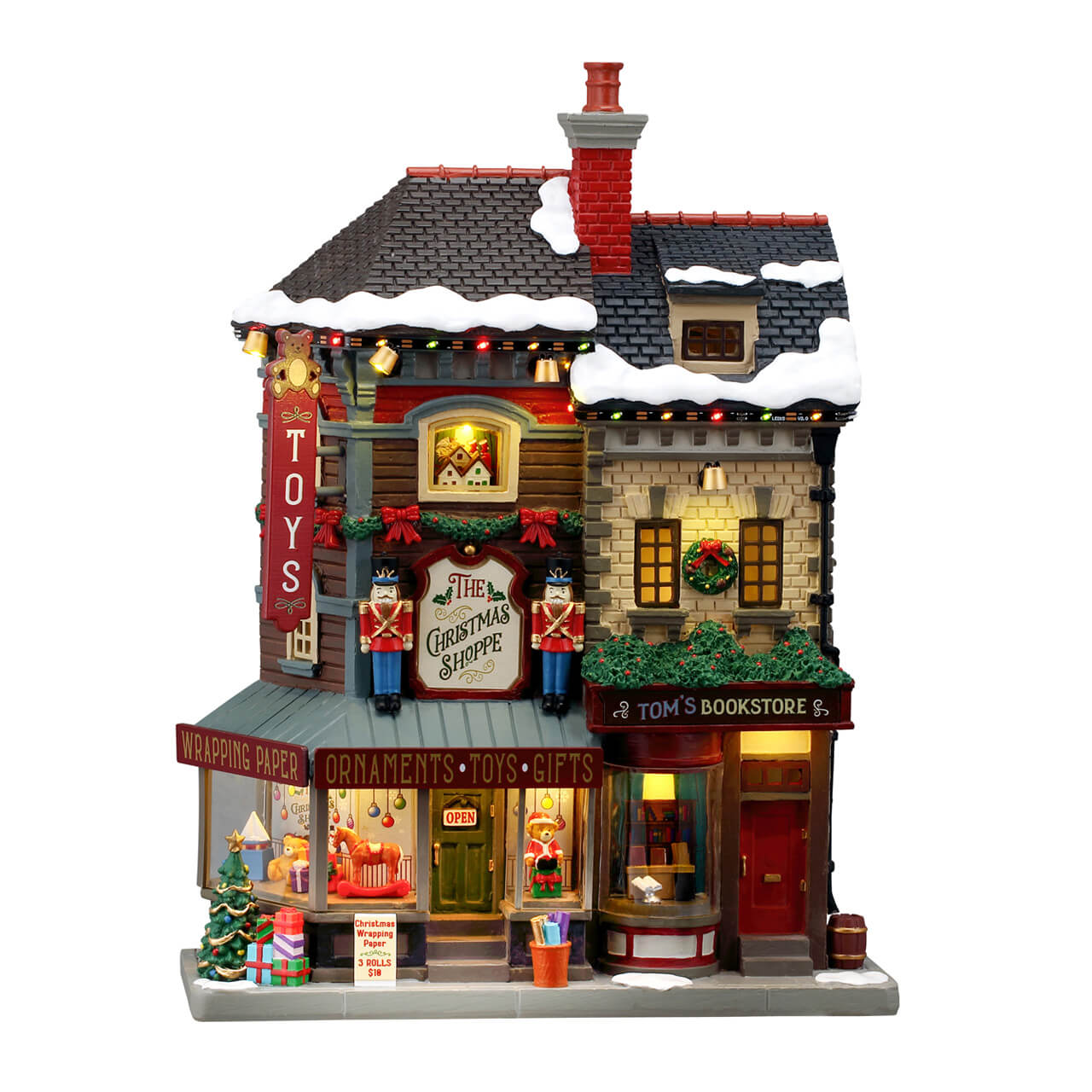 LEMAX 65568 The Christmas Shoppe, B/O (4.5V)