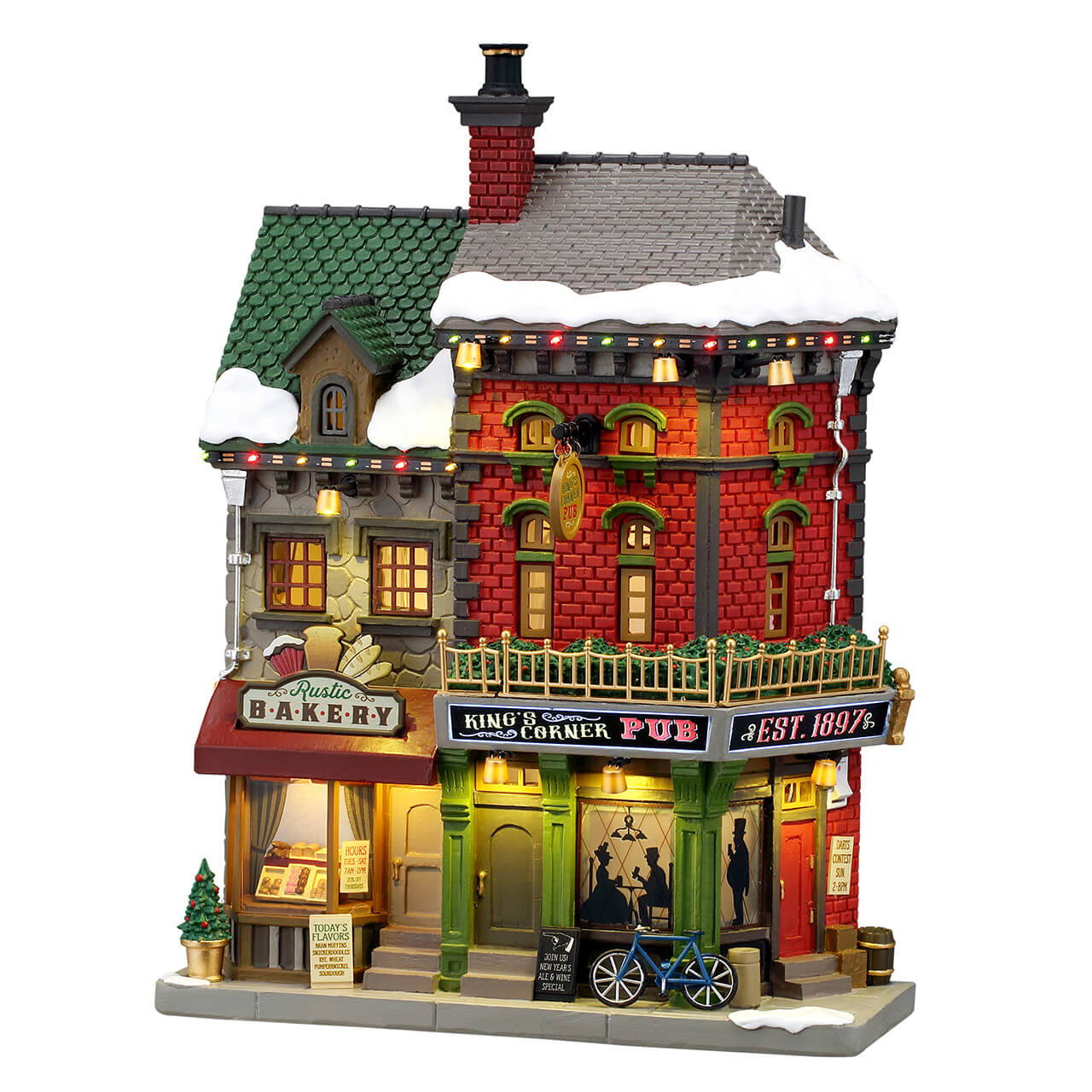 LEMAX 65569 King's Corner Pub, B/O (4.5V)