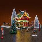 LEMAX 66708-UK Festive Tidings Nursery Set, INCL. Adaptor 74254, 550 mA (White)