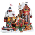LEMAX 75190-UK Elf Made Toy Factory, Incl. Adaptor 74254, 550 mA (White)