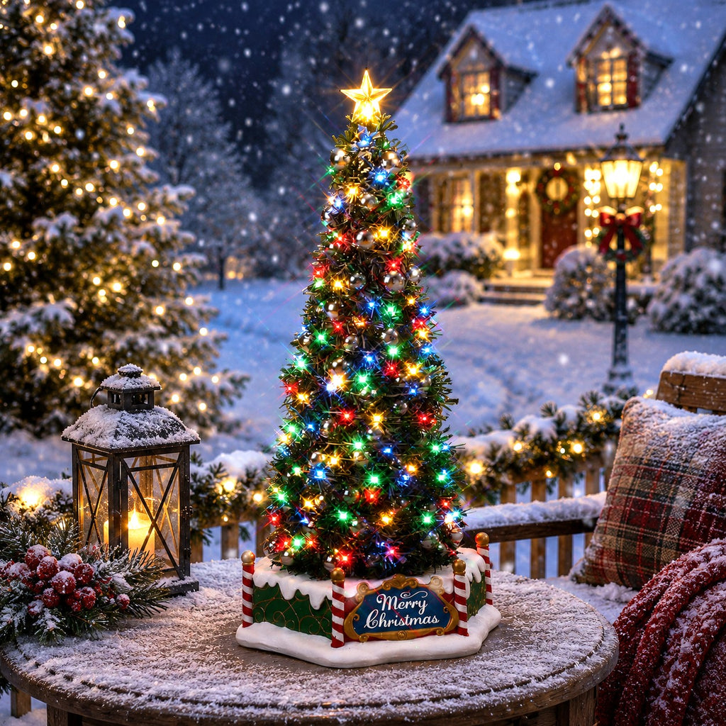 LEMAX 84350 New Majestic Christmas Tree, B/O (4.5V)