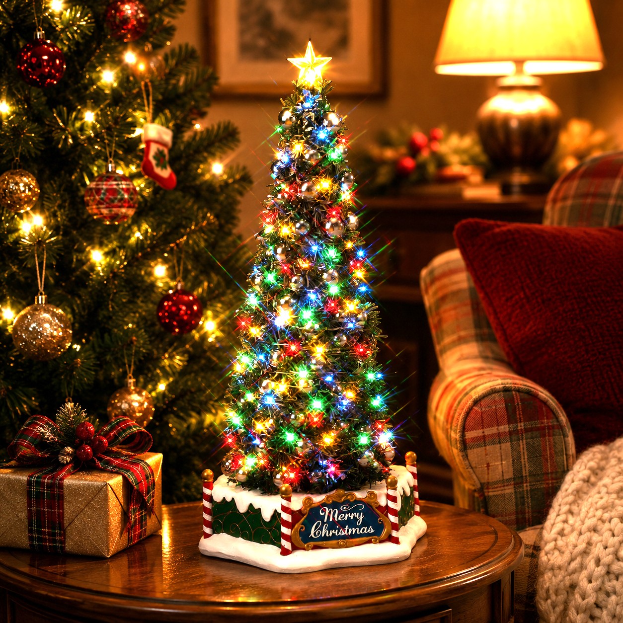 LEMAX 84350 New Majestic Christmas Tree, B/O (4.5V)