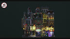 LEMAX 35028 The Holly Jolly Hotel, B/O (4.5V)