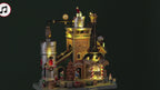 LEMAX 15805-UK The Christmas Chocolatier Truffle Factory, Incl. Adaptor 74254, 550 mA (White)