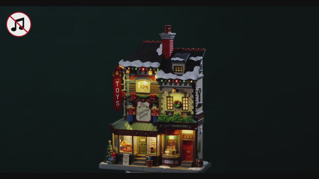 LEMAX 65568 The Christmas Shoppe, B/O (4.5V)