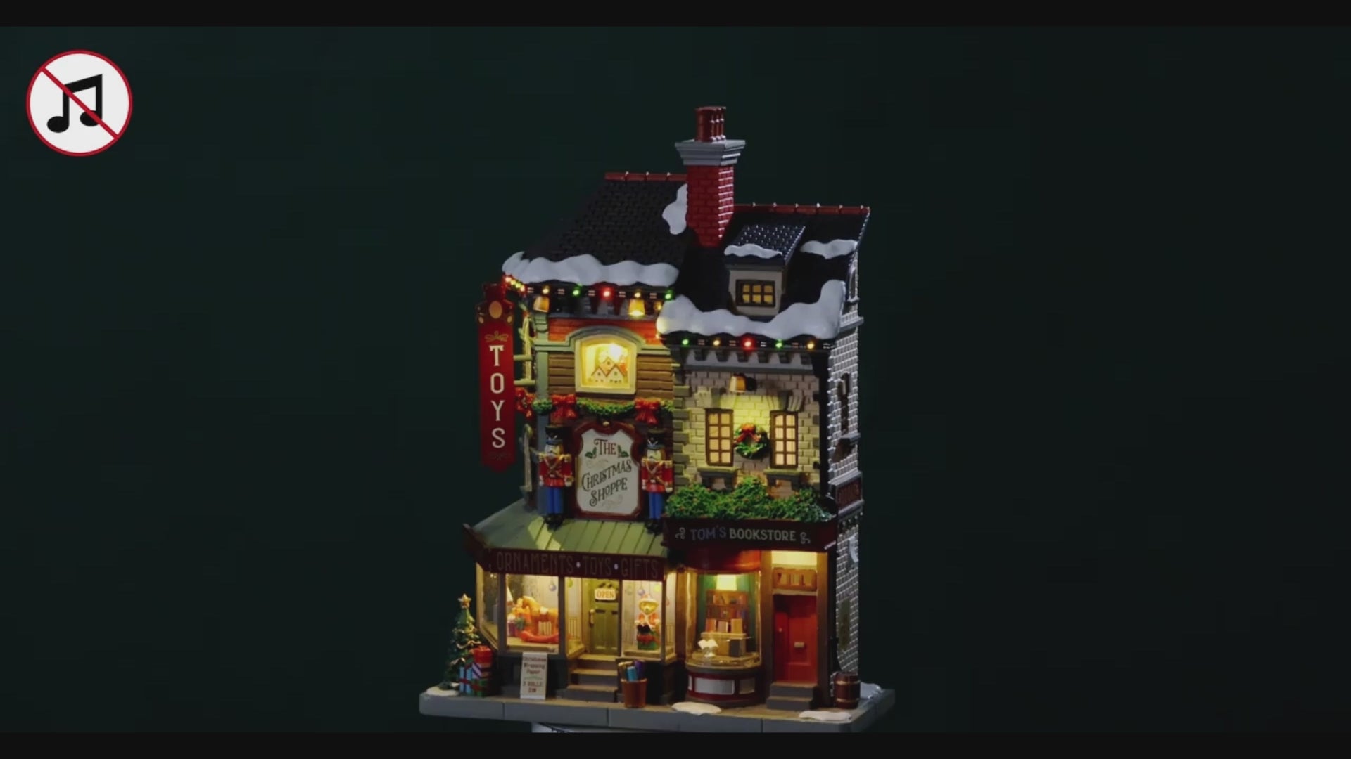 LEMAX 65568 The Christmas Shoppe, B/O (4.5V)