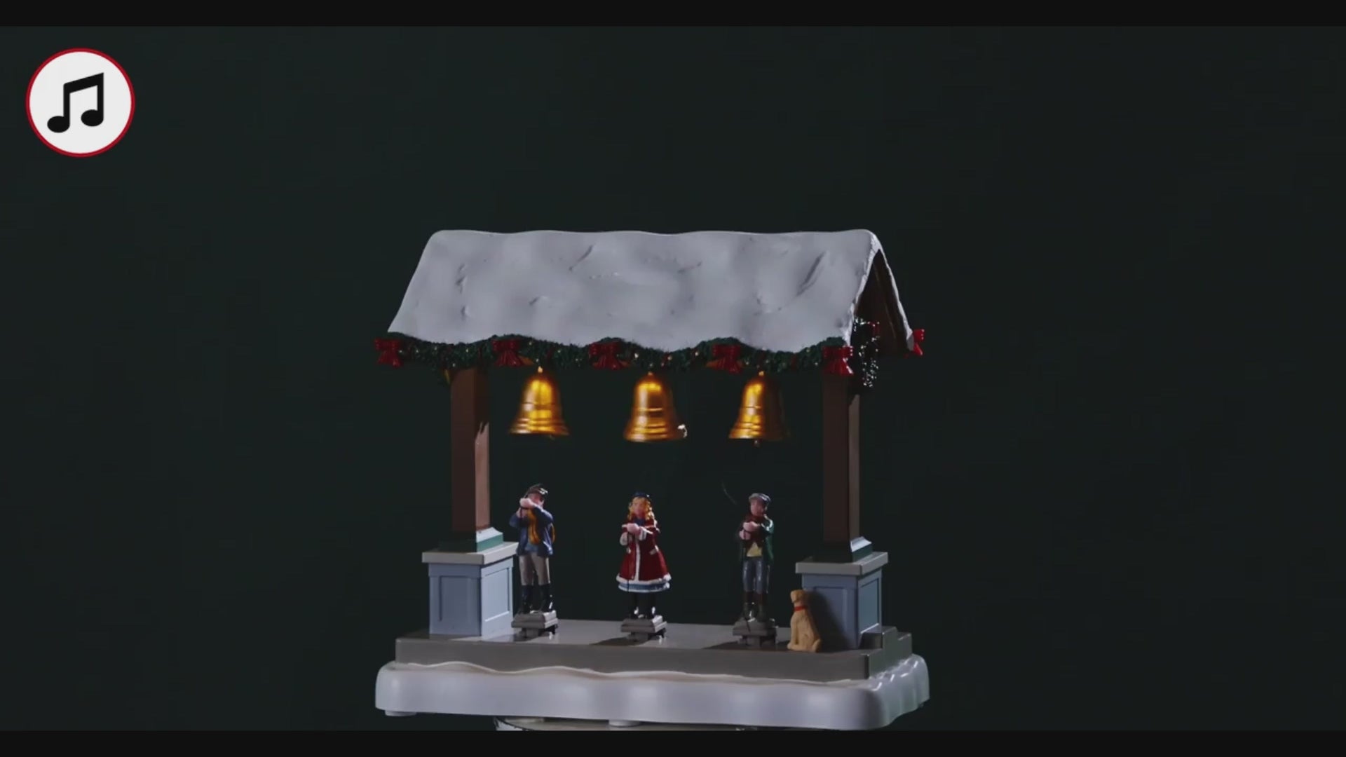 LEMAX 64637 Christmas Bells Are Ringing, B/O (4.5V)