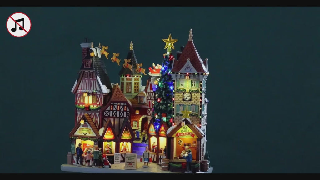 LEMAX 55319 Christkindl Square, B/O (4.5V)
