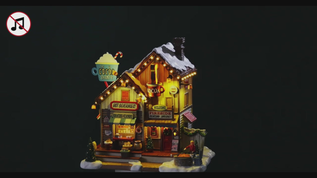 LEMAX 65528 The Cocoa Shanty, B/O (4.5V)