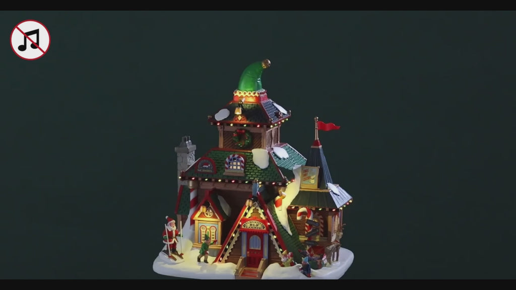 LEMAX 45224 Elwood's Elf Lodge, B/O (4.5V)