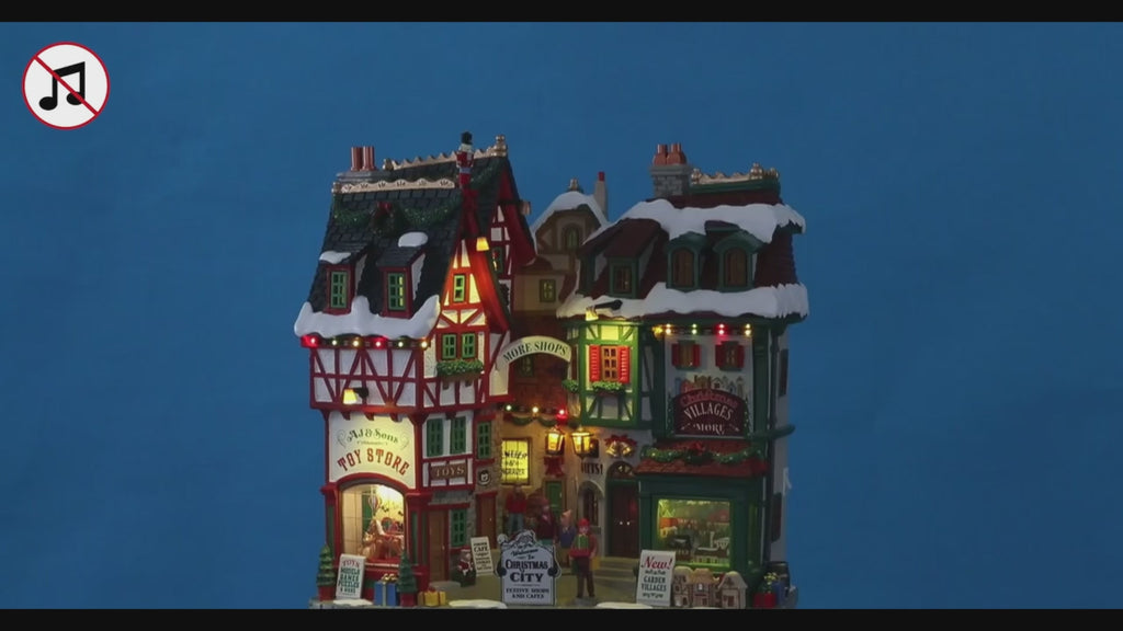 LEMAX 15739 Christmas City, B/O (4.5V)
